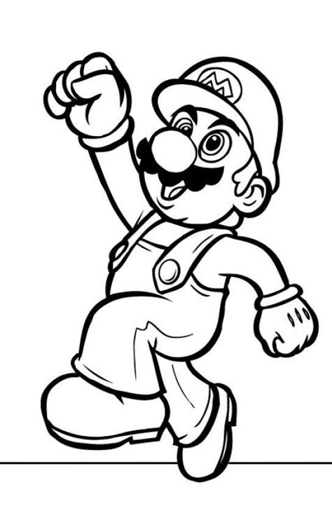 Top 20 Free Printable Super Mario Coloring Pages Online Mario