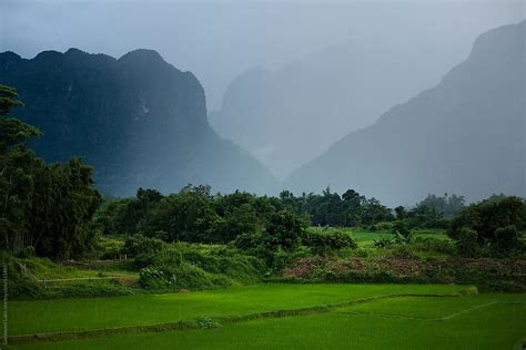 Rural Scenery In Central Laos By Stocksy Contributor Goldmund Lukic Stocksy