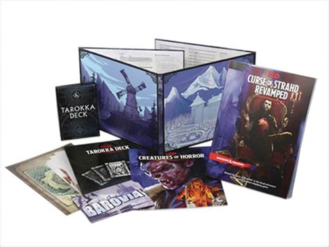 Dungeons And Dragons Rpg 5e Curse Of Strahd Revamped Boxed Set