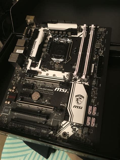 Got The Msi Z170a Krait Gaming Motherboard With Lga1151 Socket For A