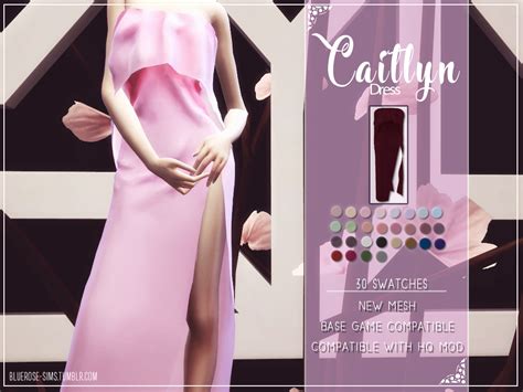 Caitlyn Dress Ts4adultfullbody The Sims 4 Pc Sims Cc Sims 4