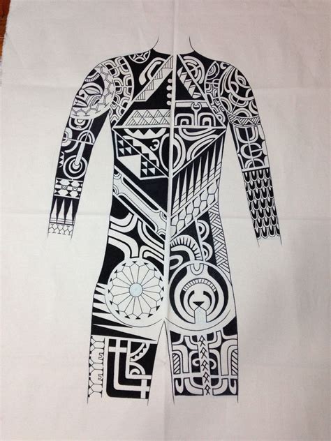 Maori Tattoo Bodysuit Design Marquesan Tattoos Polynesian Tattoo