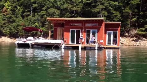 Tiny Floating Cabin On Fontana Lake