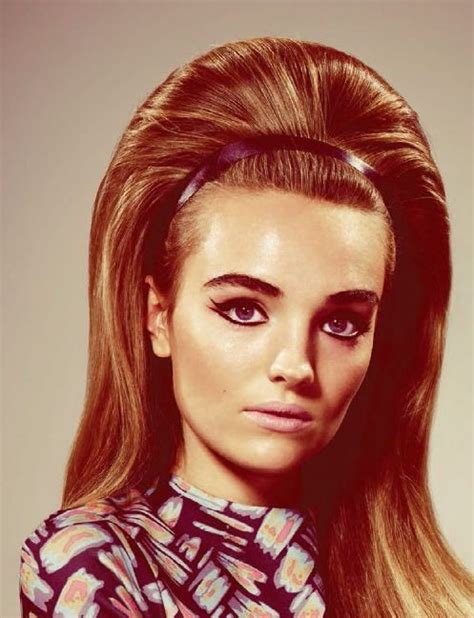 Retro Hairstyles Bride Hairstyles Updo Hairstyle 60s Inspired Hair