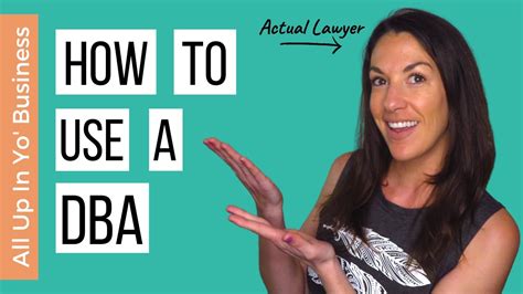 Doing Business As Using A Dba Or Trade Name With Your Llc Youtube