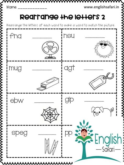 Those are the words that are featured in this download the five printable sight words worksheets packets to teach all of your children. **FREE** CVC words worksheet www.englishsafari.in | Cvc words, Cvc words worksheets, Scramble words