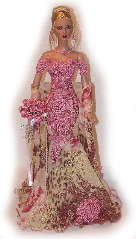 Tonner Tyler Wentworth Ooak Dress Floral And Lace By Collet Art Barbie