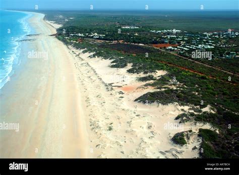 Aerial View Of Cable Beach Broome Western Australia Stock Photo Alamy