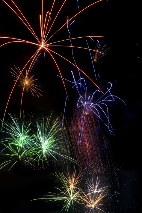 Photo Of Firework Trails Free Christmas Images
