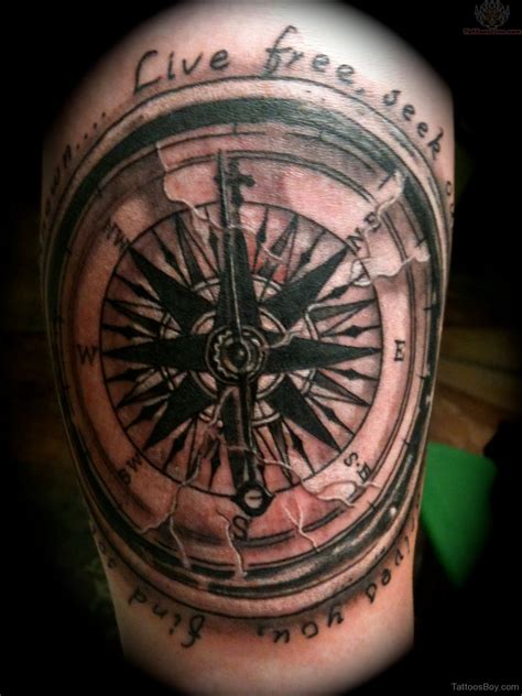 Elegant Compass Tattoo Design Tattoo Designs Tattoo Pictures