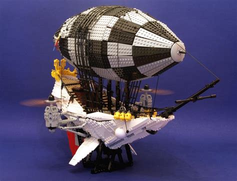 Airship Update Steampunk Lego Airship Lego Art