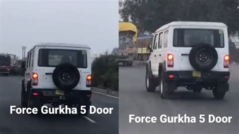 Force Gurkha 5 Door Spied More Practical Iteration Of ‘desi G Wagen