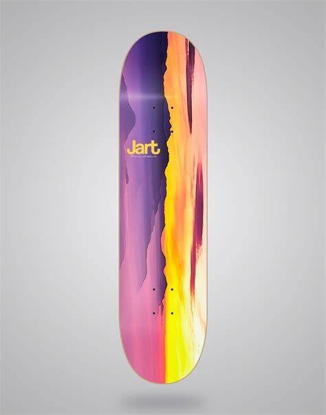 The most commonly used type of wood for skateboards is maple because of its. Jart Skateboards Landscape 8.25" Medium Concave Deck ...