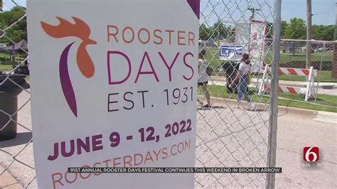 91st Annual Rooster Days Festival Continues In Broken Arrow