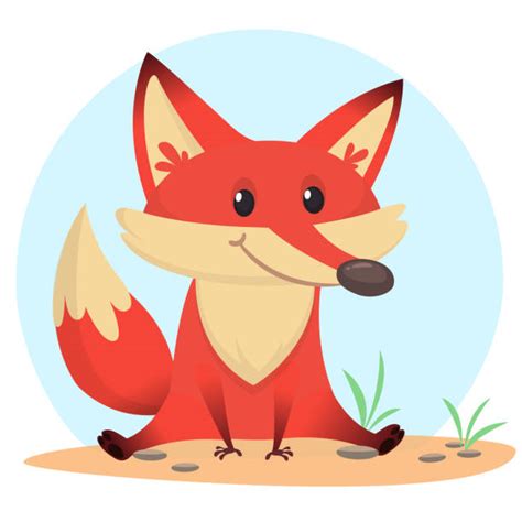 Sitting Fox Clip Art Illustrations Royalty Free Vector Graphics And Clip