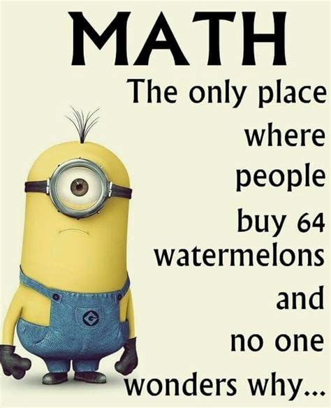 Pin By Mrssunshine On Funnies Funny Math Jokes Funny Minion Memes