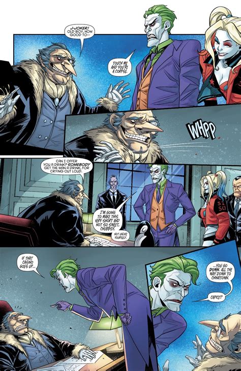The Penguin Is Afraid Of The Joker Harley Quinn Vol 3 27 Comicnewbies