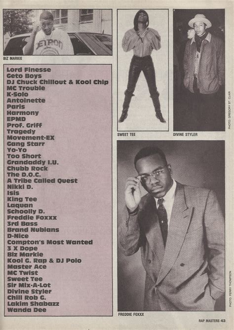 Hip Hop Nostalgia Rap Masters The Most Underrated Rappers List 1991