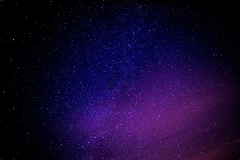 Wallpaper Starry Sky Galaxy Glitter Night Hd