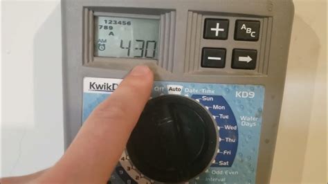 Kwikdial Kd9 Irritrol Sprinkler System Tutorial Youtube