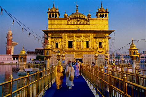 The Golden Temple Holiest Sikh Shrine Amritsar Punjab India Blaine Harrington Iii