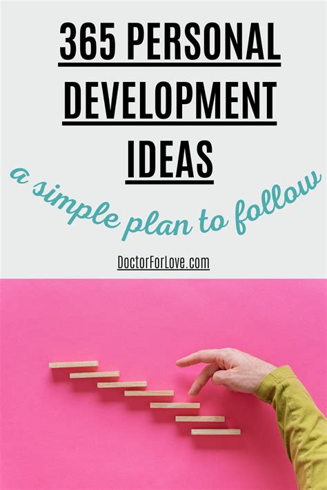 365 Self Development Ideas For Your Personal Development Plan Part 1