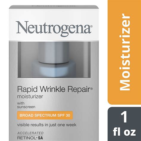 Neutrogena Rapid Wrinkle Repair Spf 30 Moisturizer 1 Oz