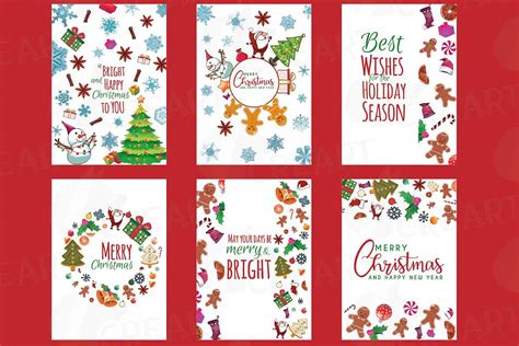 May this year be more promising than the year before! Christmas greeting Cards, Merry Christmas cards, labels
