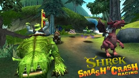 Shrek Smash N Crash Racing Tournament Walkthrough Part 1 Youtube
