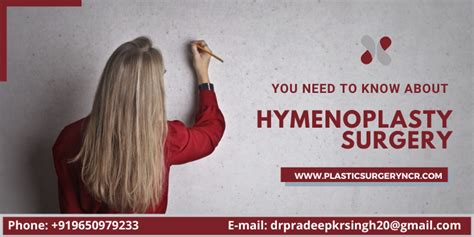 Need To Know About Hymenoplasty Surgery In Delhi Plastic Surgery Ncr
