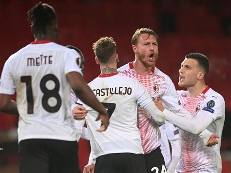 The upcoming meeting between manchester united and ac milan is easily one of the most tantalizing europa league round of 16 fixtures in recent memory, but not all the stars will be out at old trafford in. Manchester United vs AC Milan: Player ratings as late equaliser sees first leg end in draw | The ...