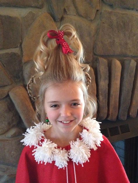 Cindy Lou Who Hair Costume Adventures Christmas Ideas