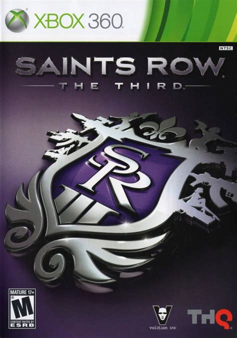 Saints Row The Third 2011 Xbox 360 Box Cover Art Mobygames