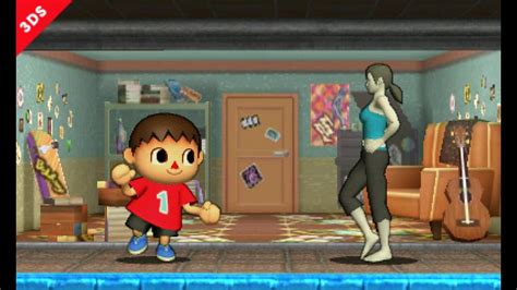 Tomodachi Collection Stage Shown For Smash Bros On Nintendo 3ds My