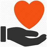 Donate Care Health Icon Support Heart Spread