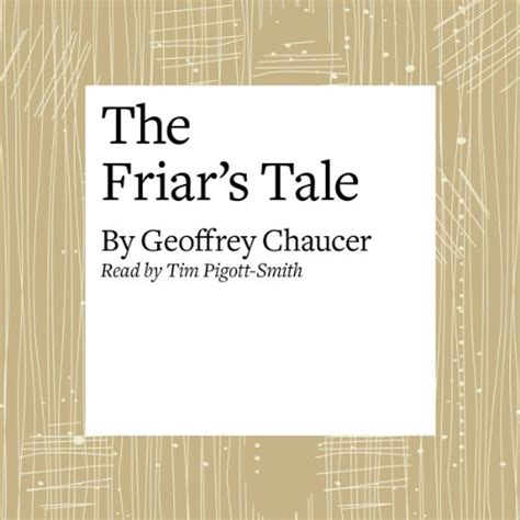 The Canterbury Tales The Friars Tale Modern Verse Translation
