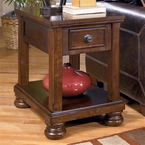 Desde muebles para recamaras a muebles para salas, lo tenemos todo. Ashley Signature Design Porter Chairside End Table | Rooms ...