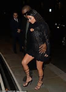 Kim Kardashian Flaunts Her Ample Assets In A Sheer Black Dress For Free Download Nude Photo