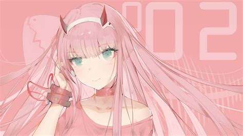 Zero Two Darling In The Franxx K Wallpaper HD Anime Wallpapers K Wallpapers Images Backgrounds