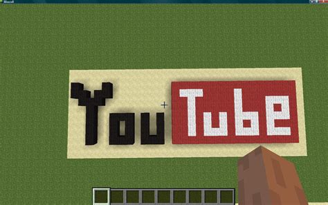Youtube Logo Minecraft By Randomtori On Deviantart