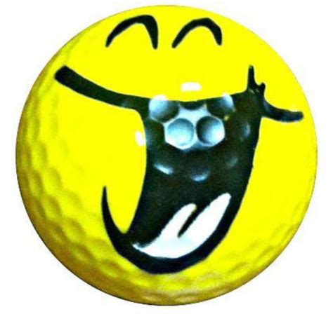 Smiley Hilarious Golf Balls Golf T Emoji Golf Balls T Etsy