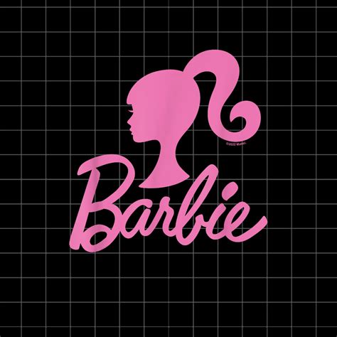 Retro Logo Barbie Png Barbie Png Barbie Pink Png Retro Etsy Uk