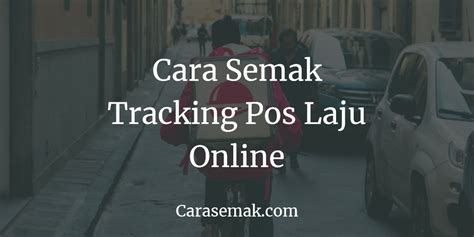 All you required is singpost tracking number. 3 Cara Mudah Cek No Tracking Poslaju Online & SMS ...