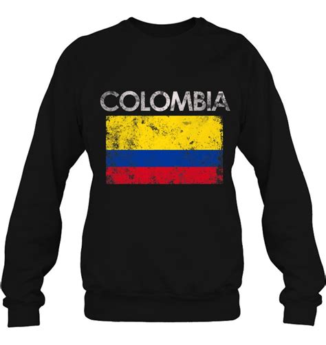 Vintage Colombia Colombian Flag Pride T