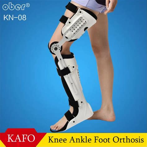 Knee Ankle Foot Orthosis Kafo Brace Fixed Rigid Thigh Knee Joint Ankle
