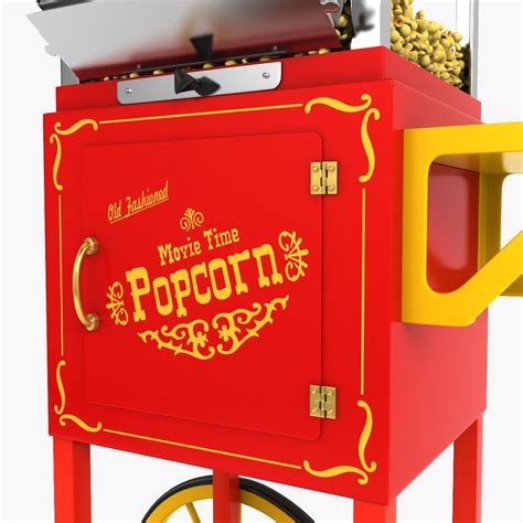 Popcorn Cart 3d Model 69 Max Obj Free3d