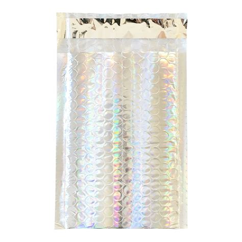 000 4x8 Metallic Holographic Bubble Mailers Envelopes Bags