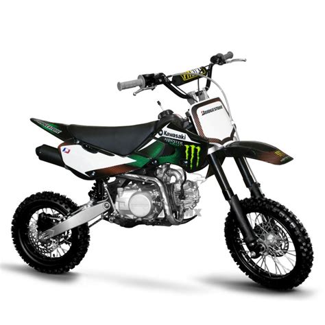 Most of our 125cc dirt bikes comes with highest quality suspension spring and brakes for safety, your kids safety is our number one priority. Kawasaki Dirt Bikes 125cc