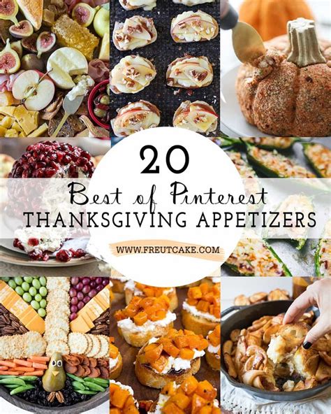 Find the perfect thanksgiving starters with food & wine. 20 Best of Pinterest Thanksgiving Appetizers ...