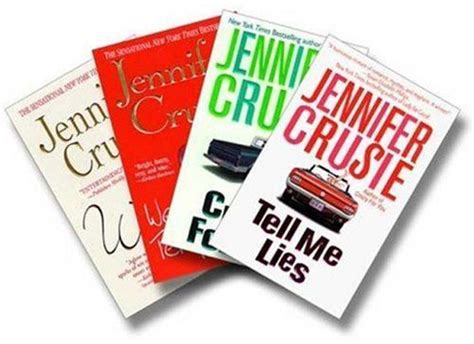 Jennifer Crusie Four Book Set Tell Me Lies Crazy For You Welcome To
